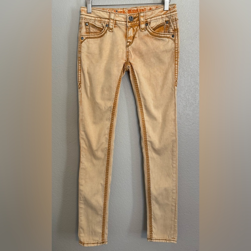 Rock Revival Peach Blair Skinny Y2K